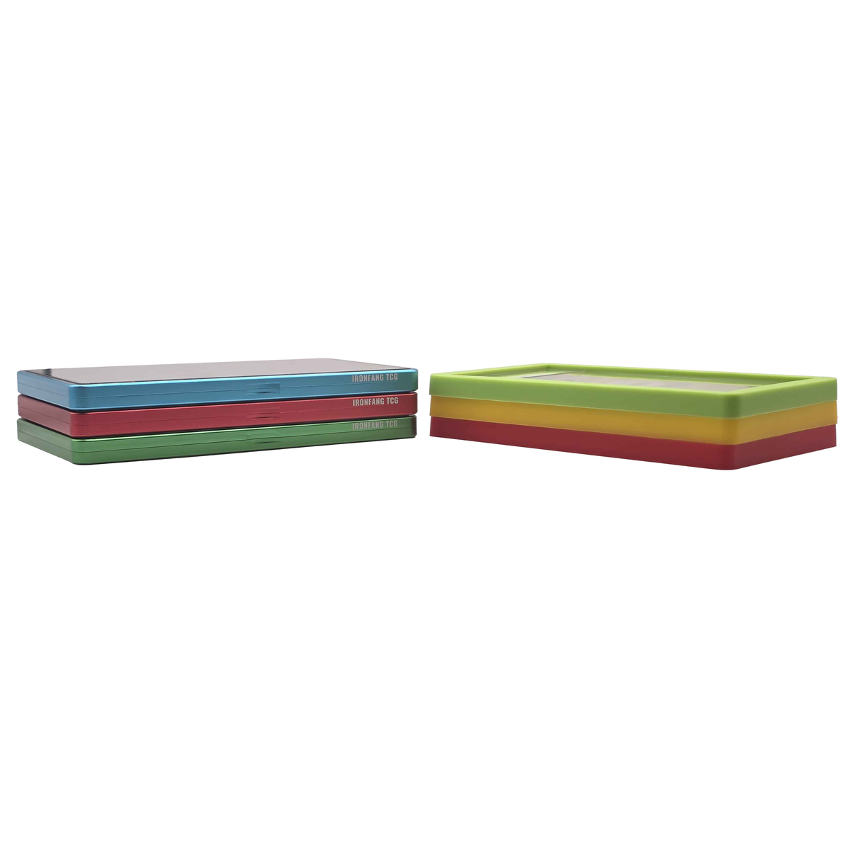 Ironfang TCG Twilight Prestige Bundle — 3 aluminum cases + 3 silicone bumpers