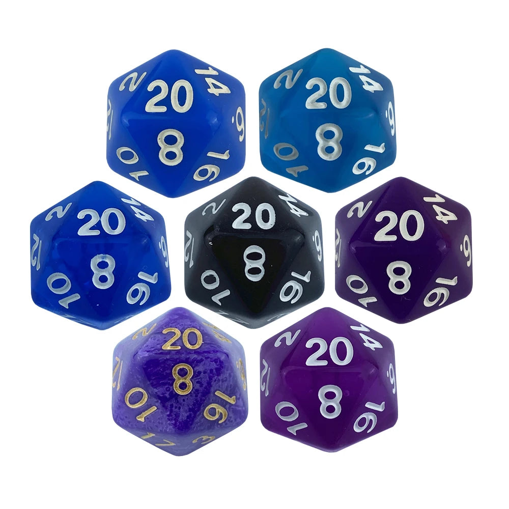 D20 Dice Set - 7 Pack