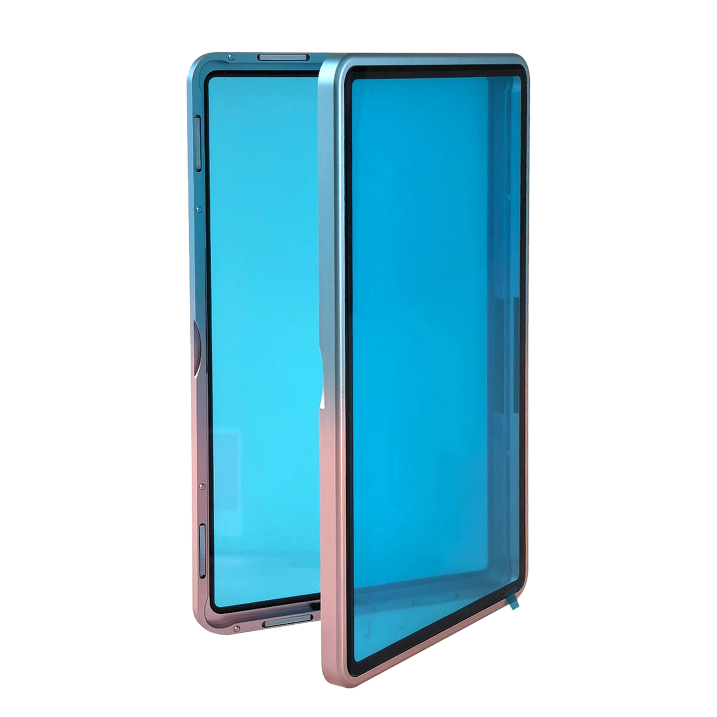 Aluminum graded card slab protector – Blue & Pink, for PSA