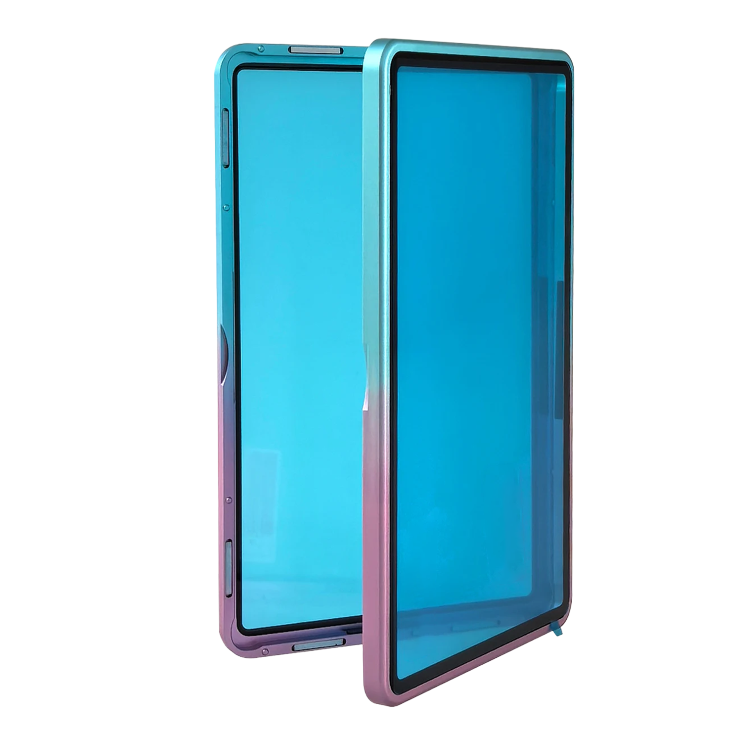Aluminum graded card slab protector – Blue & Purple, for PSA