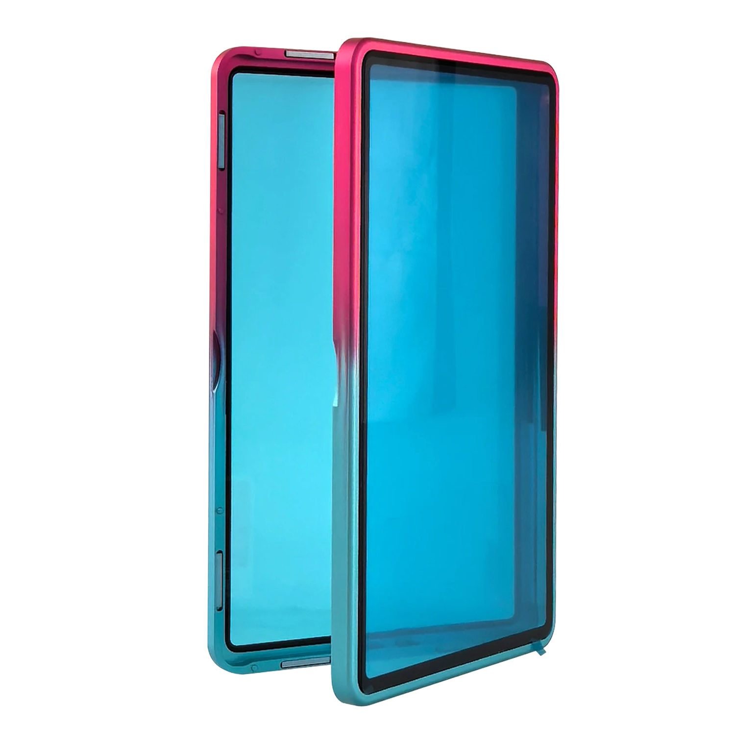 Aluminum graded card slab protector – Blue & Red, for PSA