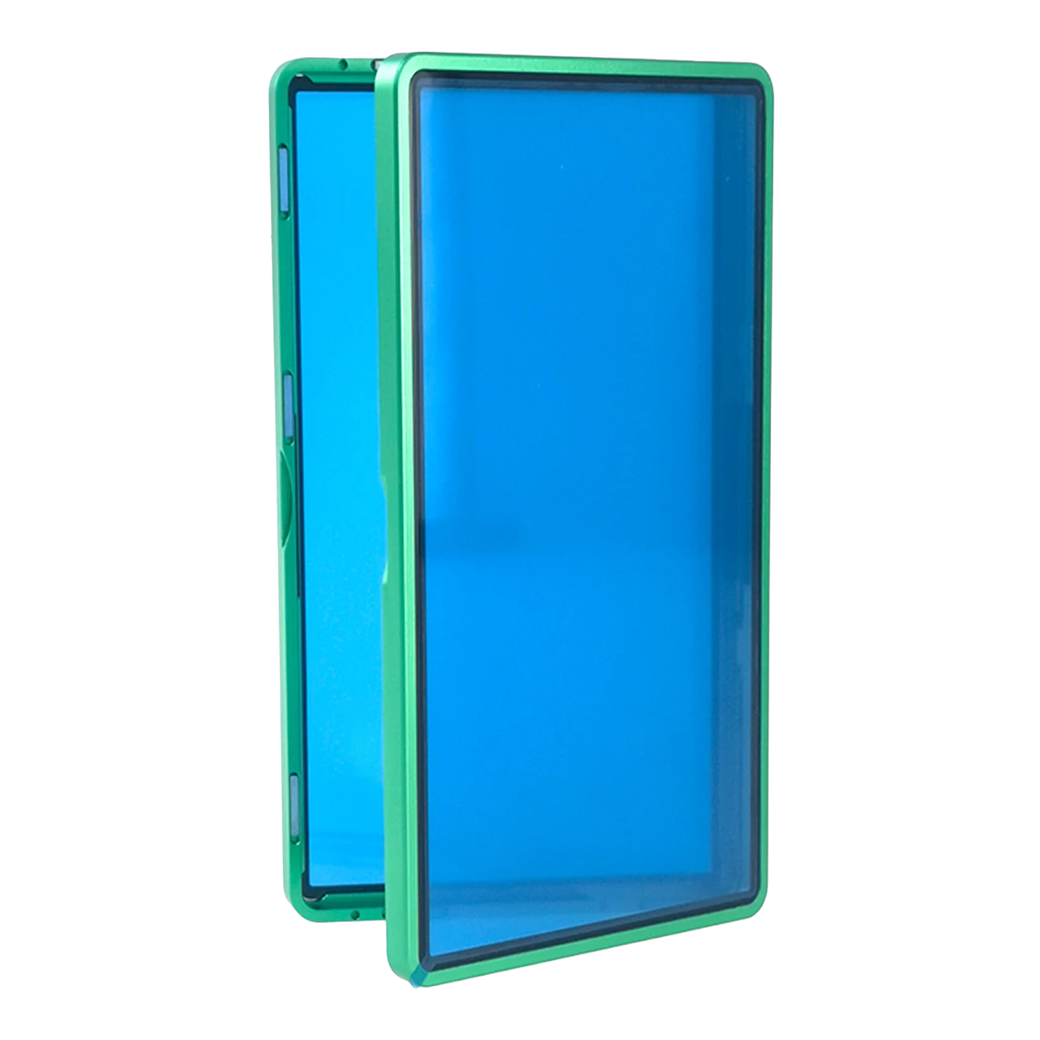 Aluminum graded card slab protector – Green, for PSA and BGS