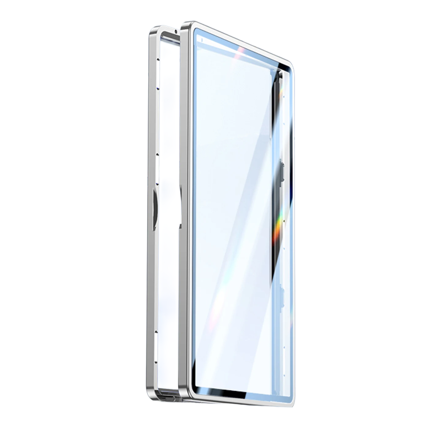 Aluminum graded card slab protector – Silver, for PSA and BGS