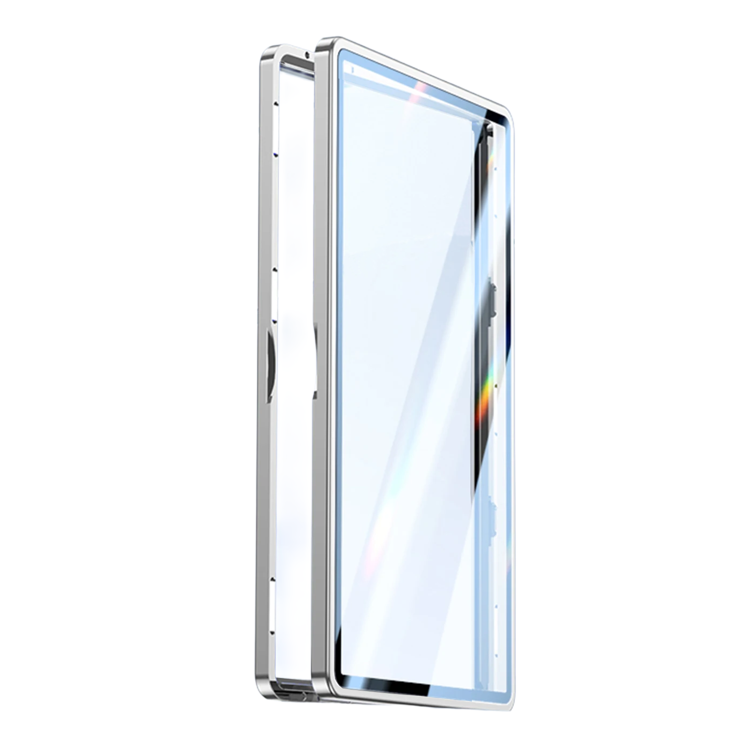 Aluminum graded card slab protector – Silver, for PSA and BGS
