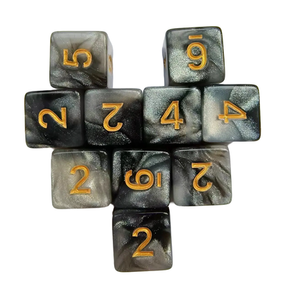 Galaxy Sky Acrylic Dice Set