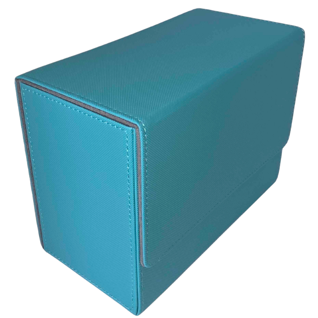 Graded card slab storage box – Single Column, Blue, product photo