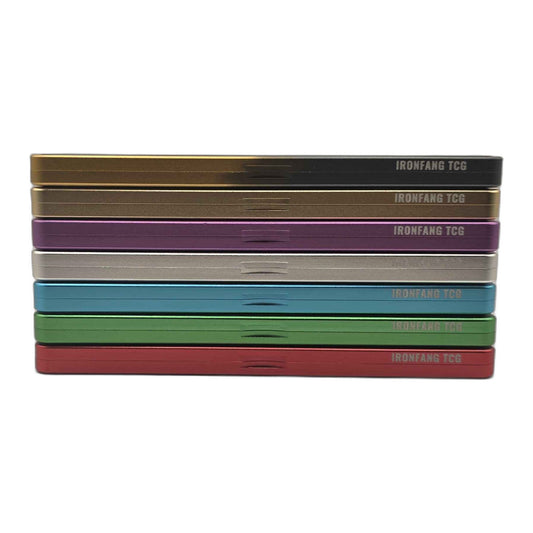 Ironfang TCG Nightfall Bundle — all 7 aluminum colors