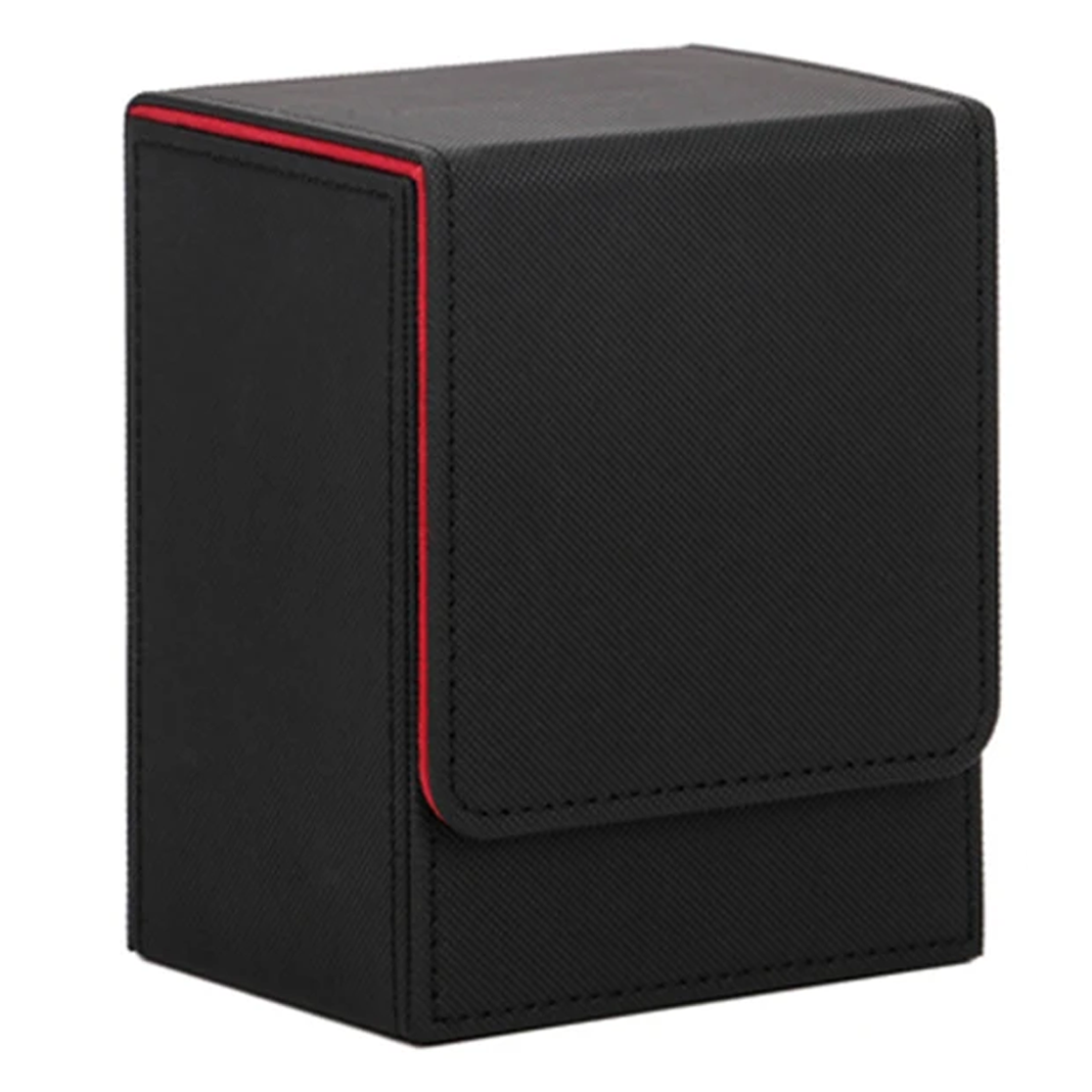 Single graded card slab storage box – Red